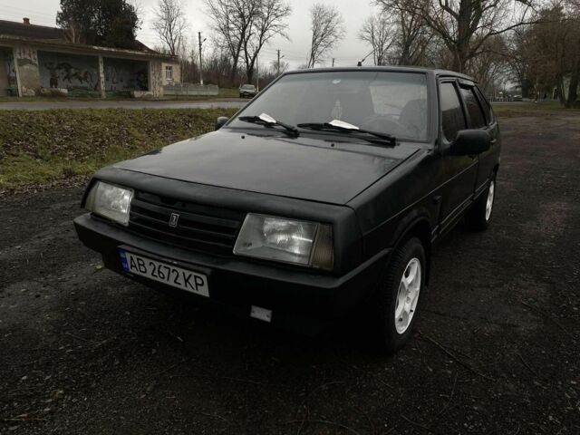 Черный ВАЗ 2109, объемом двигателя 1.3 л и пробегом 70 тыс. км за 1100 $, фото 4 на Automoto.ua