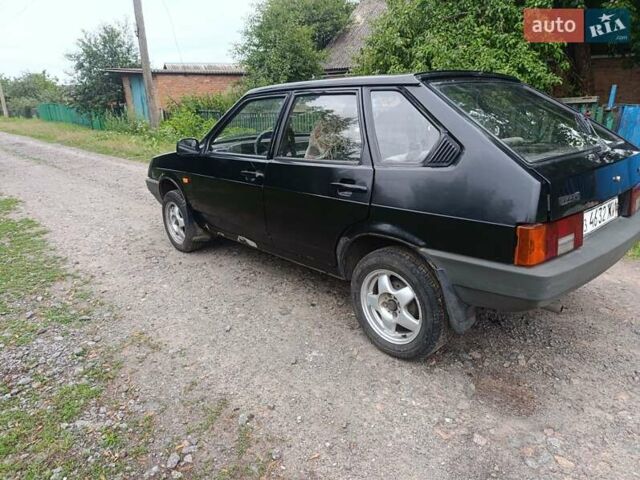 Черный ВАЗ 2109, объемом двигателя 1.3 л и пробегом 30 тыс. км за 1300 $, фото 6 на Automoto.ua
