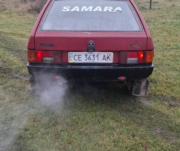 Черный ВАЗ 2109, объемом двигателя 1.3 л и пробегом 200 тыс. км за 1250 $, фото 2 на Automoto.ua