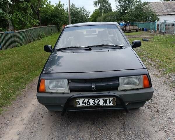 Черный ВАЗ 2109, объемом двигателя 1.3 л и пробегом 30 тыс. км за 1300 $, фото 3 на Automoto.ua