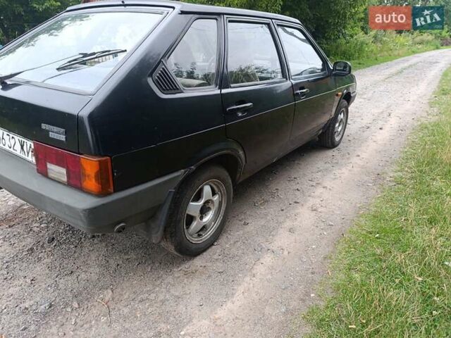 Черный ВАЗ 2109, объемом двигателя 1.3 л и пробегом 30 тыс. км за 1300 $, фото 13 на Automoto.ua