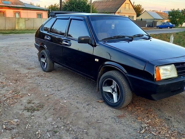 Черный ВАЗ 2109, объемом двигателя 1.3 л и пробегом 150 тыс. км за 1400 $, фото 1 на Automoto.ua