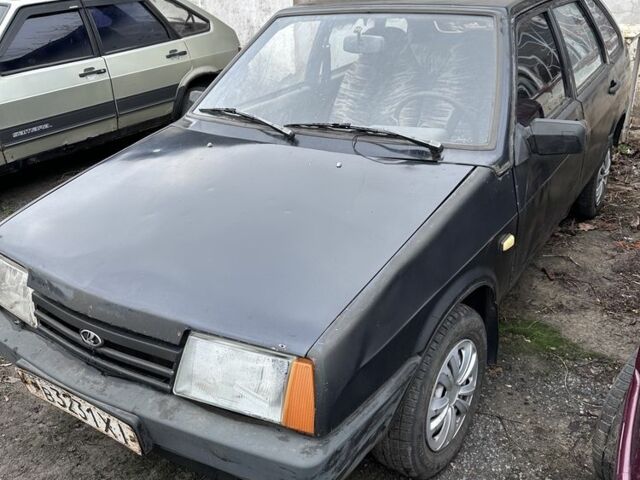 Черный ВАЗ 2109, объемом двигателя 0 л и пробегом 123 тыс. км за 850 $, фото 1 на Automoto.ua