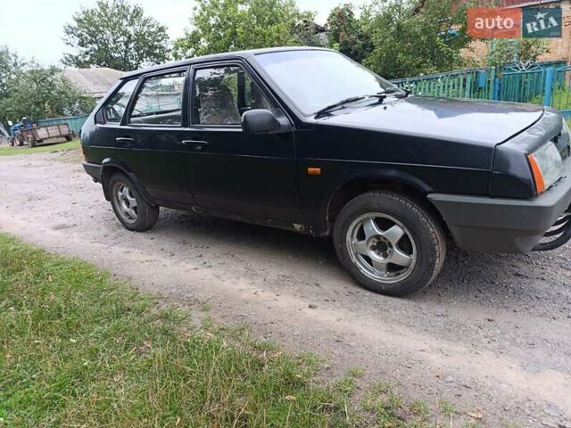 Черный ВАЗ 2109, объемом двигателя 1.3 л и пробегом 30 тыс. км за 1300 $, фото 4 на Automoto.ua
