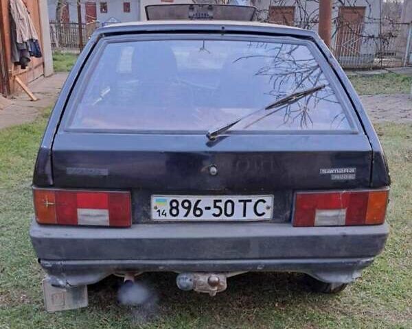 Черный ВАЗ 2109, объемом двигателя 1.5 л и пробегом 467 тыс. км за 500 $, фото 1 на Automoto.ua