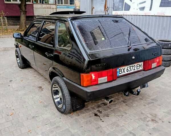 Черный ВАЗ 2109, объемом двигателя 1.5 л и пробегом 130 тыс. км за 1500 $, фото 1 на Automoto.ua