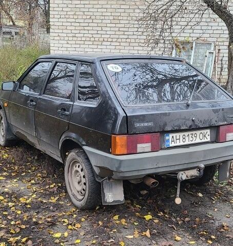 Черный ВАЗ 2109, объемом двигателя 1.3 л и пробегом 150 тыс. км за 476 $, фото 1 на Automoto.ua