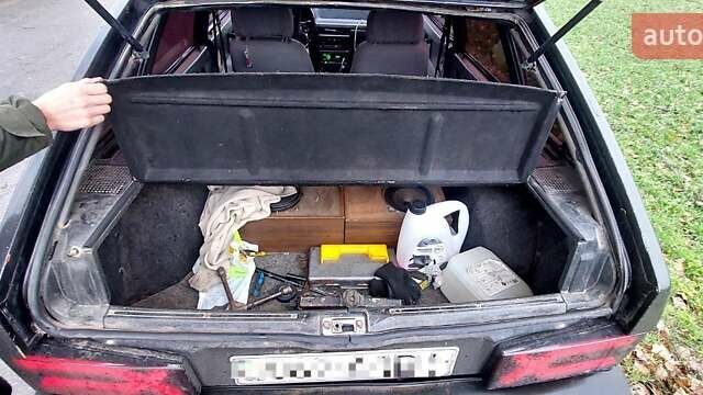 Черный ВАЗ 2109, объемом двигателя 1.5 л и пробегом 80 тыс. км за 1400 $, фото 4 на Automoto.ua