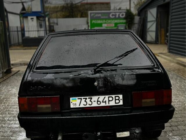 Черный ВАЗ 2109, объемом двигателя 1.5 л и пробегом 80 тыс. км за 1010 $, фото 4 на Automoto.ua