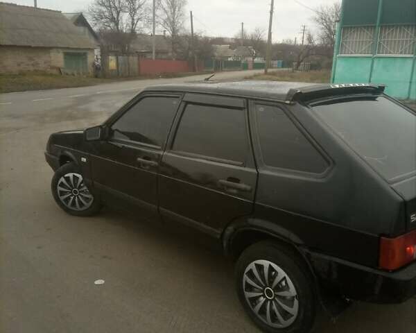 Черный ВАЗ 2109, объемом двигателя 1.5 л и пробегом 555 тыс. км за 800 $, фото 3 на Automoto.ua