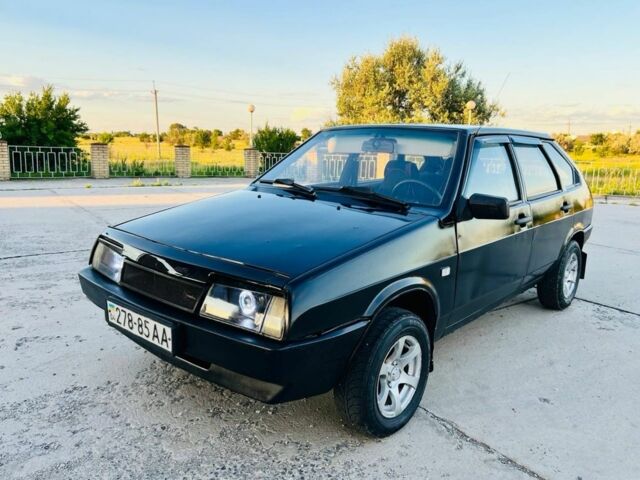 Черный ВАЗ 2109, объемом двигателя 1.5 л и пробегом 300 тыс. км за 853 $, фото 1 на Automoto.ua