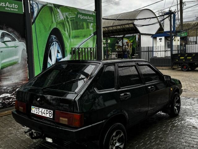 Черный ВАЗ 2109, объемом двигателя 1.5 л и пробегом 80 тыс. км за 1010 $, фото 1 на Automoto.ua