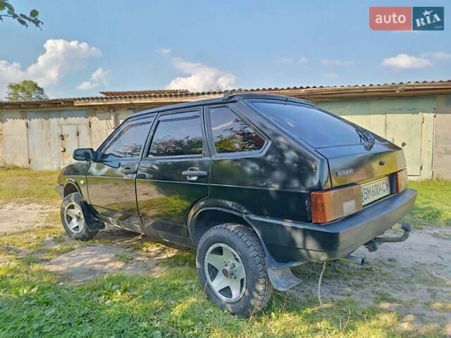 Черный ВАЗ 2109, объемом двигателя 1.1 л и пробегом 40 тыс. км за 1800 $, фото 1 на Automoto.ua