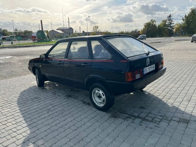 Черный ВАЗ 2109, объемом двигателя 1.3 л и пробегом 200 тыс. км за 750 $, фото 4 на Automoto.ua