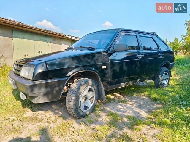Черный ВАЗ 2109, объемом двигателя 1.1 л и пробегом 40 тыс. км за 1800 $, фото 4 на Automoto.ua