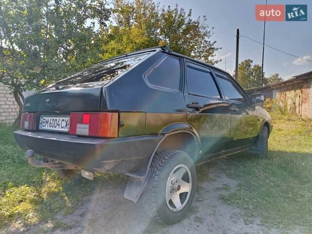 Черный ВАЗ 2109, объемом двигателя 1.1 л и пробегом 40 тыс. км за 1800 $, фото 3 на Automoto.ua