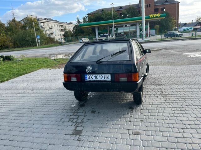 Черный ВАЗ 2109, объемом двигателя 1.3 л и пробегом 200 тыс. км за 750 $, фото 1 на Automoto.ua