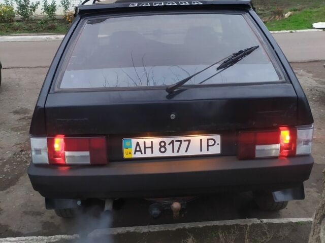Черный ВАЗ 2109, объемом двигателя 1.5 л и пробегом 245 тыс. км за 1421 $, фото 6 на Automoto.ua