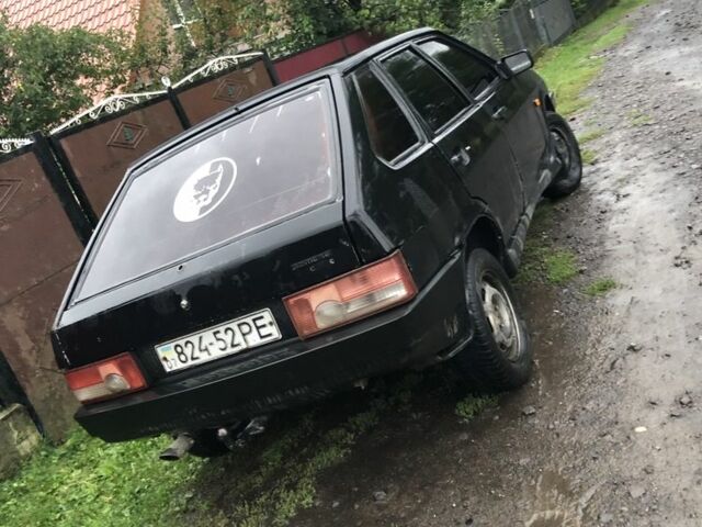 Черный ВАЗ 2109, объемом двигателя 1.5 л и пробегом 24 тыс. км за 300 $, фото 1 на Automoto.ua