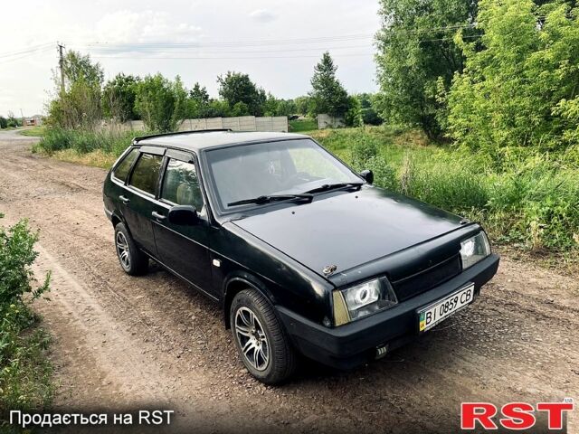 Черный ВАЗ 2109, объемом двигателя 1.5 л и пробегом 322 тыс. км за 1199 $, фото 1 на Automoto.ua