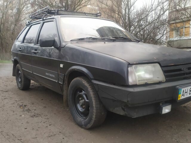 Черный ВАЗ 2109, объемом двигателя 1.5 л и пробегом 245 тыс. км за 1421 $, фото 3 на Automoto.ua