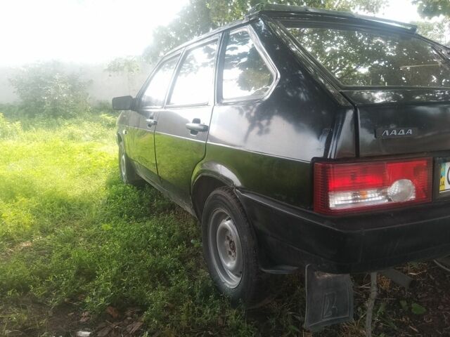 Черный ВАЗ 2109, объемом двигателя 1.3 л и пробегом 73 тыс. км за 650 $, фото 5 на Automoto.ua