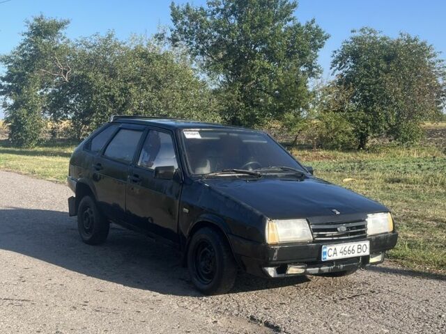 Черный ВАЗ 2109, объемом двигателя 1.5 л и пробегом 100 тыс. км за 650 $, фото 1 на Automoto.ua