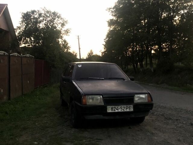 Черный ВАЗ 2109, объемом двигателя 1.5 л и пробегом 24 тыс. км за 300 $, фото 4 на Automoto.ua