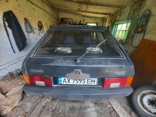 Черный ВАЗ 2109, объемом двигателя 1.3 л и пробегом 200 тыс. км за 550 $, фото 1 на Automoto.ua