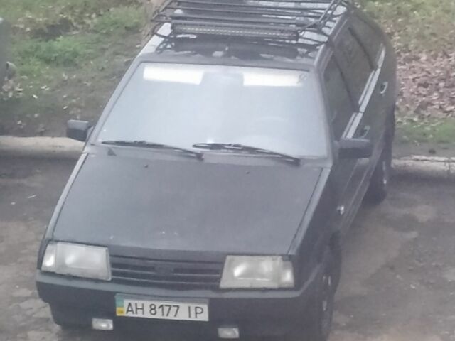 Черный ВАЗ 2109, объемом двигателя 1.5 л и пробегом 245 тыс. км за 1421 $, фото 4 на Automoto.ua
