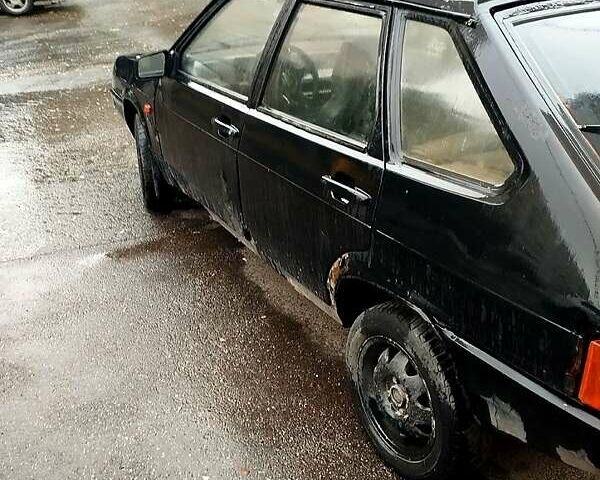 Черный ВАЗ 2109, объемом двигателя 1.5 л и пробегом 123 тыс. км за 600 $, фото 1 на Automoto.ua