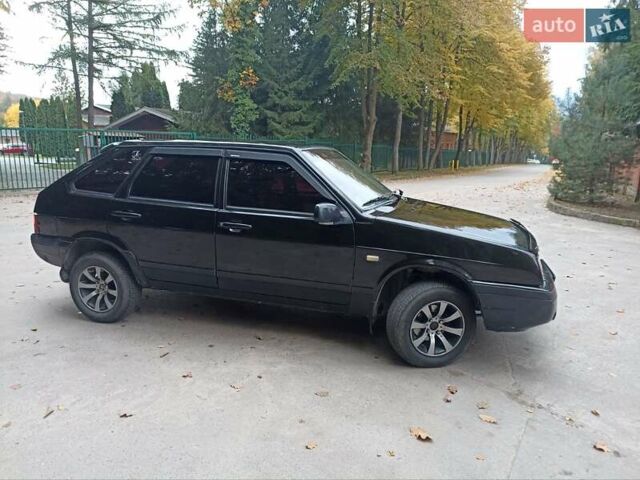 Черный ВАЗ 2109, объемом двигателя 1.5 л и пробегом 300 тыс. км за 1250 $, фото 1 на Automoto.ua