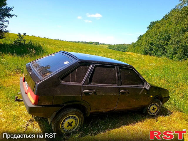 Черный ВАЗ 2109, объемом двигателя 1.5 л и пробегом 78 тыс. км за 850 $, фото 1 на Automoto.ua