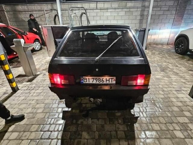 Черный ВАЗ 2109, объемом двигателя 1.5 л и пробегом 96 тыс. км за 1441 $, фото 1 на Automoto.ua