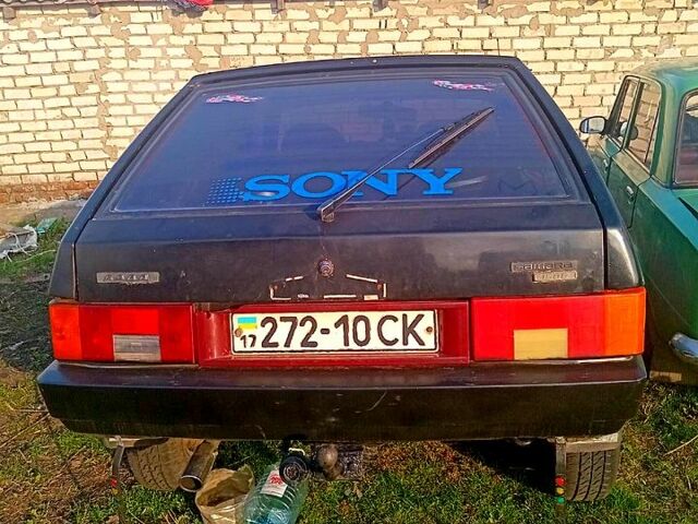 Черный ВАЗ 2109, объемом двигателя 1.5 л и пробегом 120 тыс. км за 1250 $, фото 2 на Automoto.ua