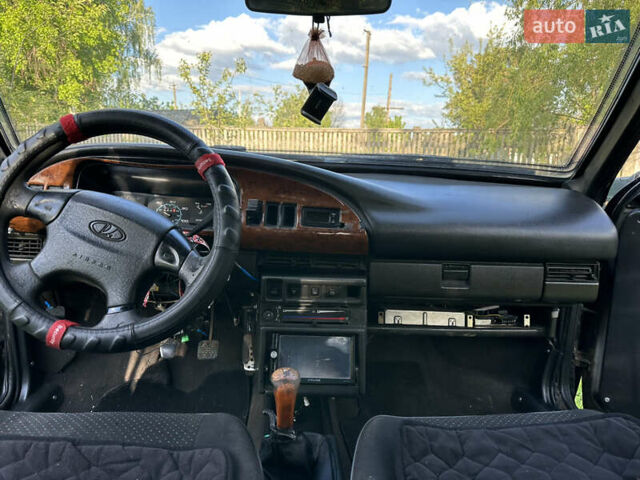 Черный ВАЗ 2109, объемом двигателя 1.5 л и пробегом 220 тыс. км за 1270 $, фото 1 на Automoto.ua