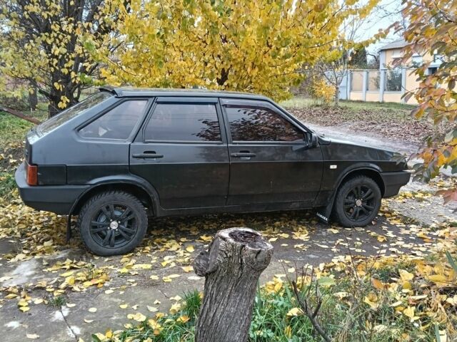 Черный ВАЗ 2109, объемом двигателя 1.5 л и пробегом 120 тыс. км за 1619 $, фото 1 на Automoto.ua