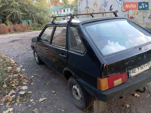 Черный ВАЗ 2109, объемом двигателя 1.5 л и пробегом 100 тыс. км за 700 $, фото 1 на Automoto.ua