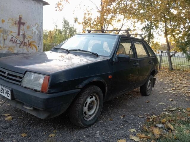 Черный ВАЗ 2109, объемом двигателя 1.5 л и пробегом 100 тыс. км за 714 $, фото 13 на Automoto.ua