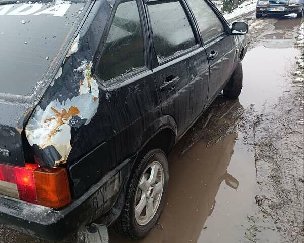 Черный ВАЗ 2109, объемом двигателя 1.46 л и пробегом 150 тыс. км за 600 $, фото 3 на Automoto.ua