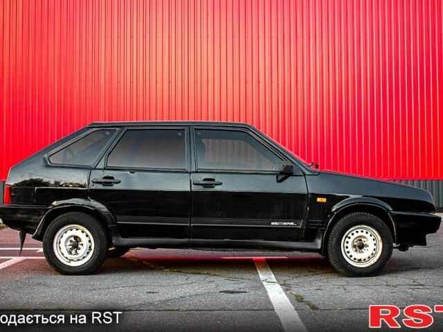 Черный ВАЗ 2109, объемом двигателя 1.5 л и пробегом 190 тыс. км за 1500 $, фото 1 на Automoto.ua