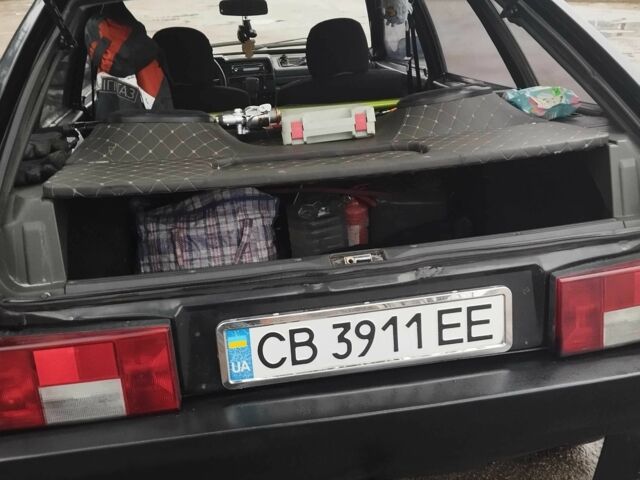 Черный ВАЗ 2109, объемом двигателя 1.5 л и пробегом 212 тыс. км за 1300 $, фото 5 на Automoto.ua