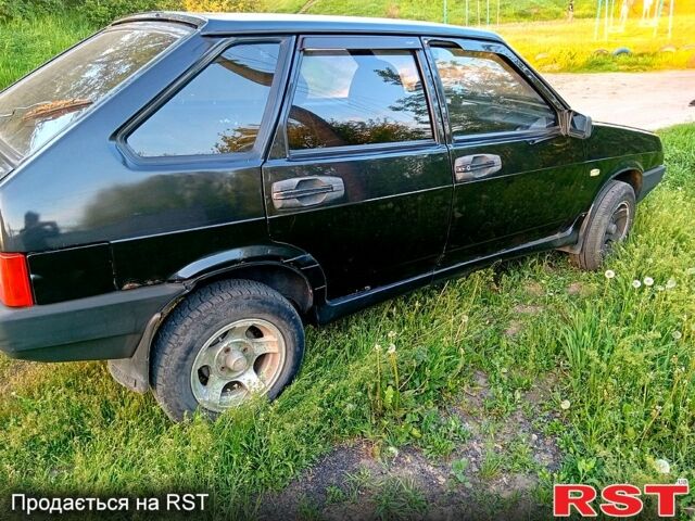 Черный ВАЗ 2109, объемом двигателя 1.5 л и пробегом 150 тыс. км за 1200 $, фото 1 на Automoto.ua