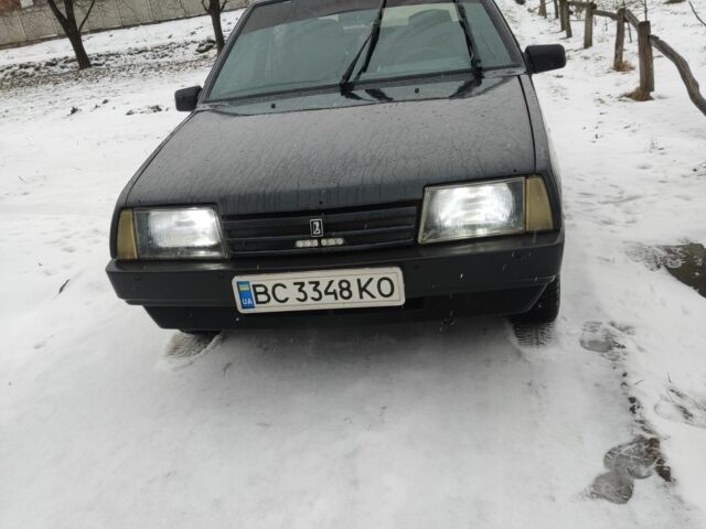 Черный ВАЗ 2109, объемом двигателя 1.5 л и пробегом 190 тыс. км за 1700 $, фото 1 на Automoto.ua