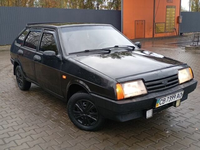 Черный ВАЗ 2109, объемом двигателя 1.5 л и пробегом 145 тыс. км за 950 $, фото 4 на Automoto.ua