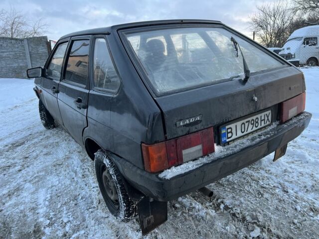 Черный ВАЗ 2109, объемом двигателя 1.5 л и пробегом 190 тыс. км за 999 $, фото 13 на Automoto.ua