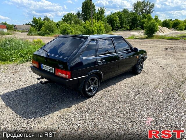 Черный ВАЗ 2109, объемом двигателя 1.5 л и пробегом 320 тыс. км за 2400 $, фото 1 на Automoto.ua