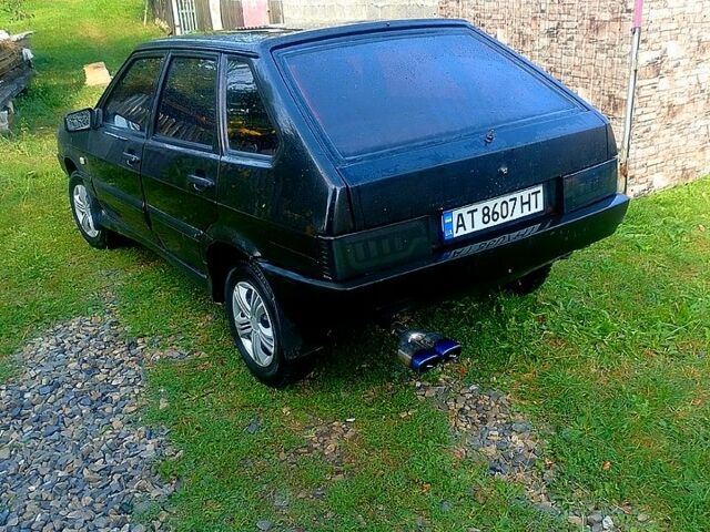 Черный ВАЗ 2109, объемом двигателя 1.5 л и пробегом 140 тыс. км за 750 $, фото 1 на Automoto.ua