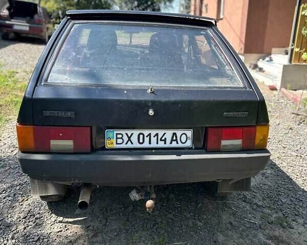 Черный ВАЗ 2109, объемом двигателя 1.6 л и пробегом 170 тыс. км за 724 $, фото 3 на Automoto.ua