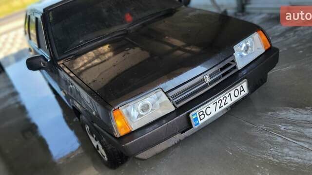 Черный ВАЗ 2109, объемом двигателя 1.6 л и пробегом 222 тыс. км за 1400 $, фото 3 на Automoto.ua